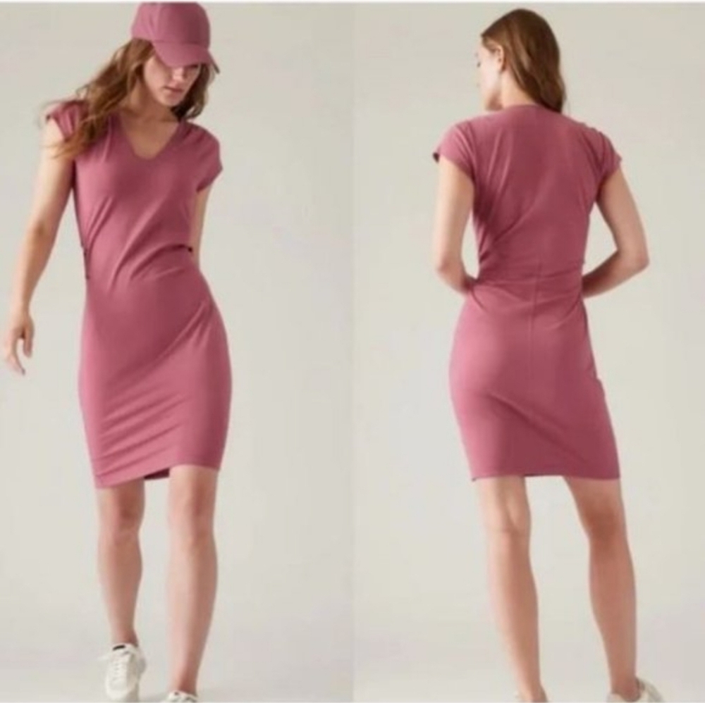 Athleta Effortless Midi Dress